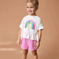 White and Pink Rainbow Set