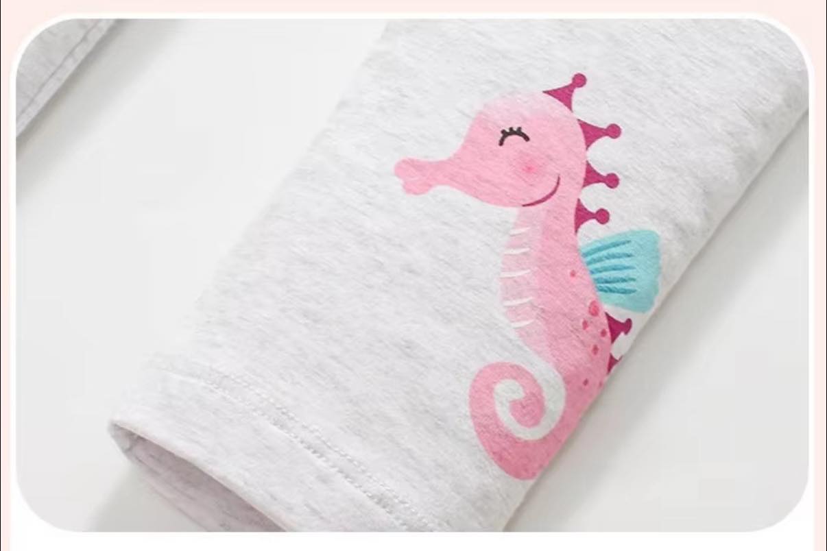 Pink Comfy Mermaid Top and Leggings Set