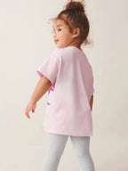 Pink Comfy Mermaid Top and Leggings Set