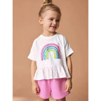White and Pink Rainbow Set