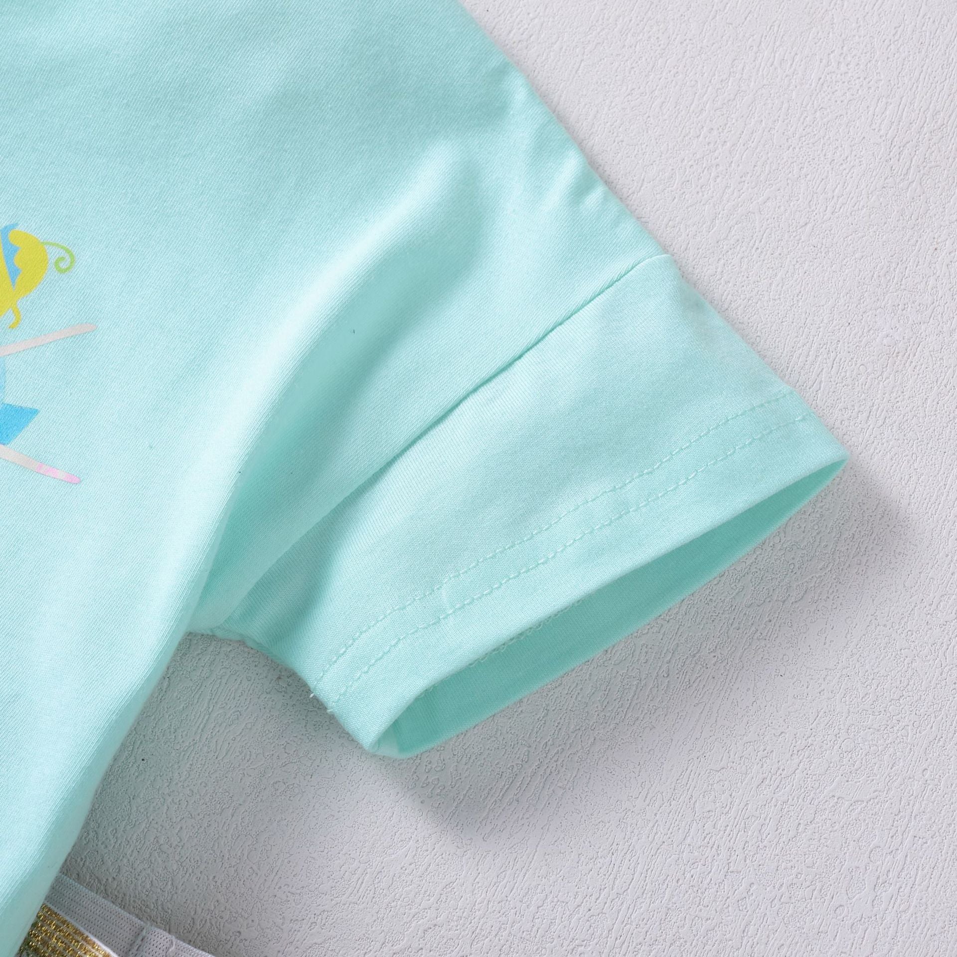 Girls' "Love to Dance" Ballerina Tutu Set - Mint Green