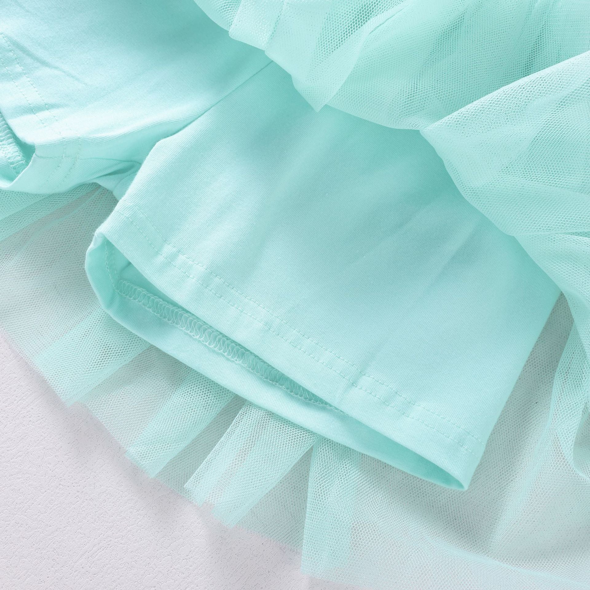 Girls' "Love to Dance" Ballerina Tutu Set - Mint Green