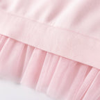 Pink Ballerina Friends Fleece Top and Mint Ribbed Leggings Set 2 Piece